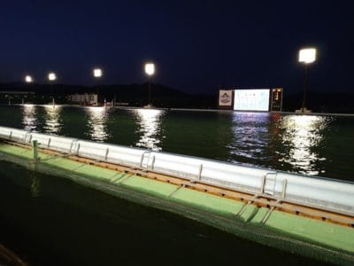ボートレース桐生で停電・開催中止順延も25日より再開