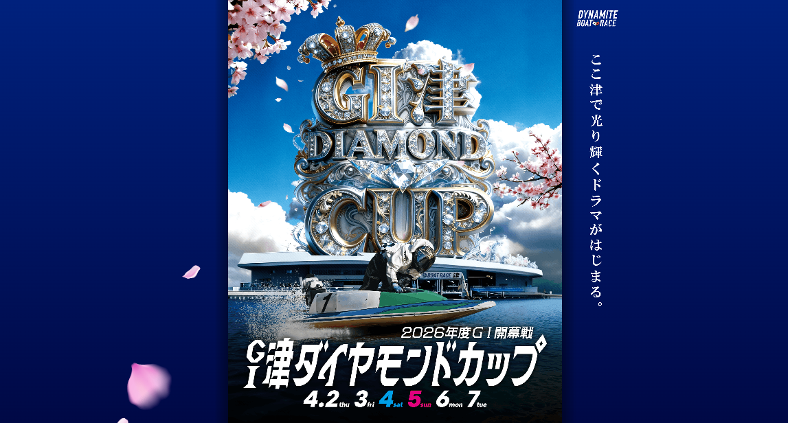 G1 津ダイヤモンドカップ | レース展望＆舟券予想