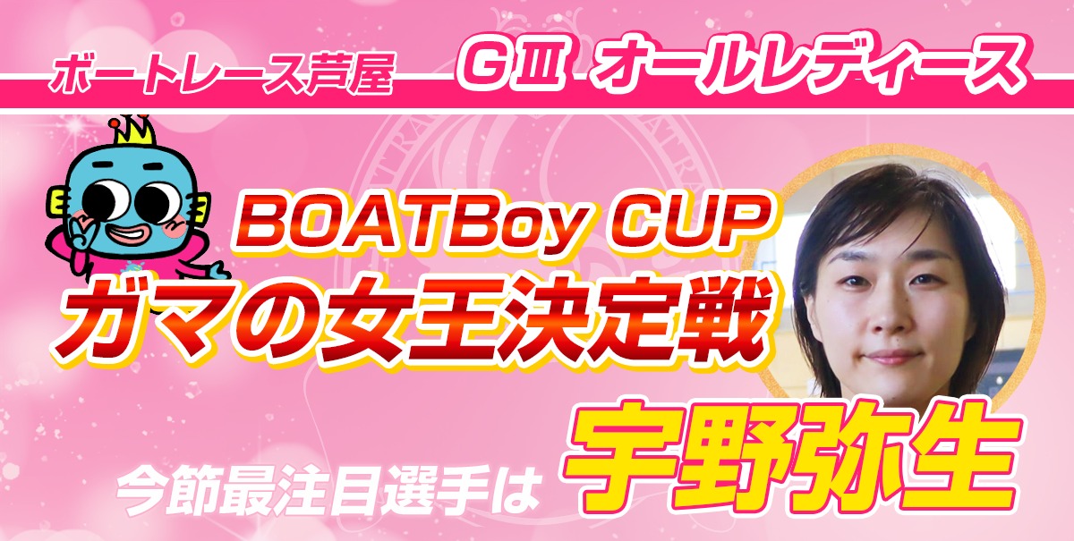 GⅢ オールレディース BOATBoy CUP 「ガマの女王決定戦」【レース展望・予想・買い目】