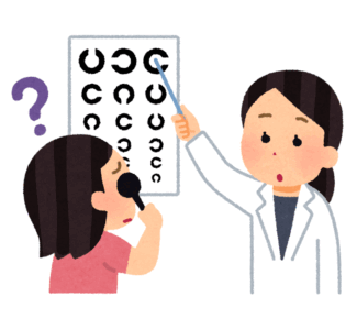 コンタクトレンズ 視力